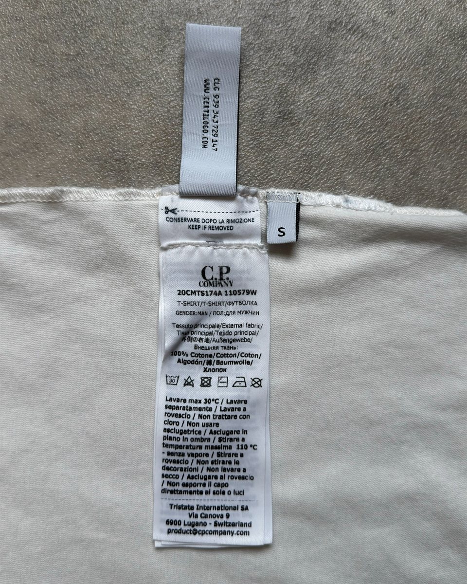 C.P. Company Ivory Back Print Tee — photo 6 sur 6