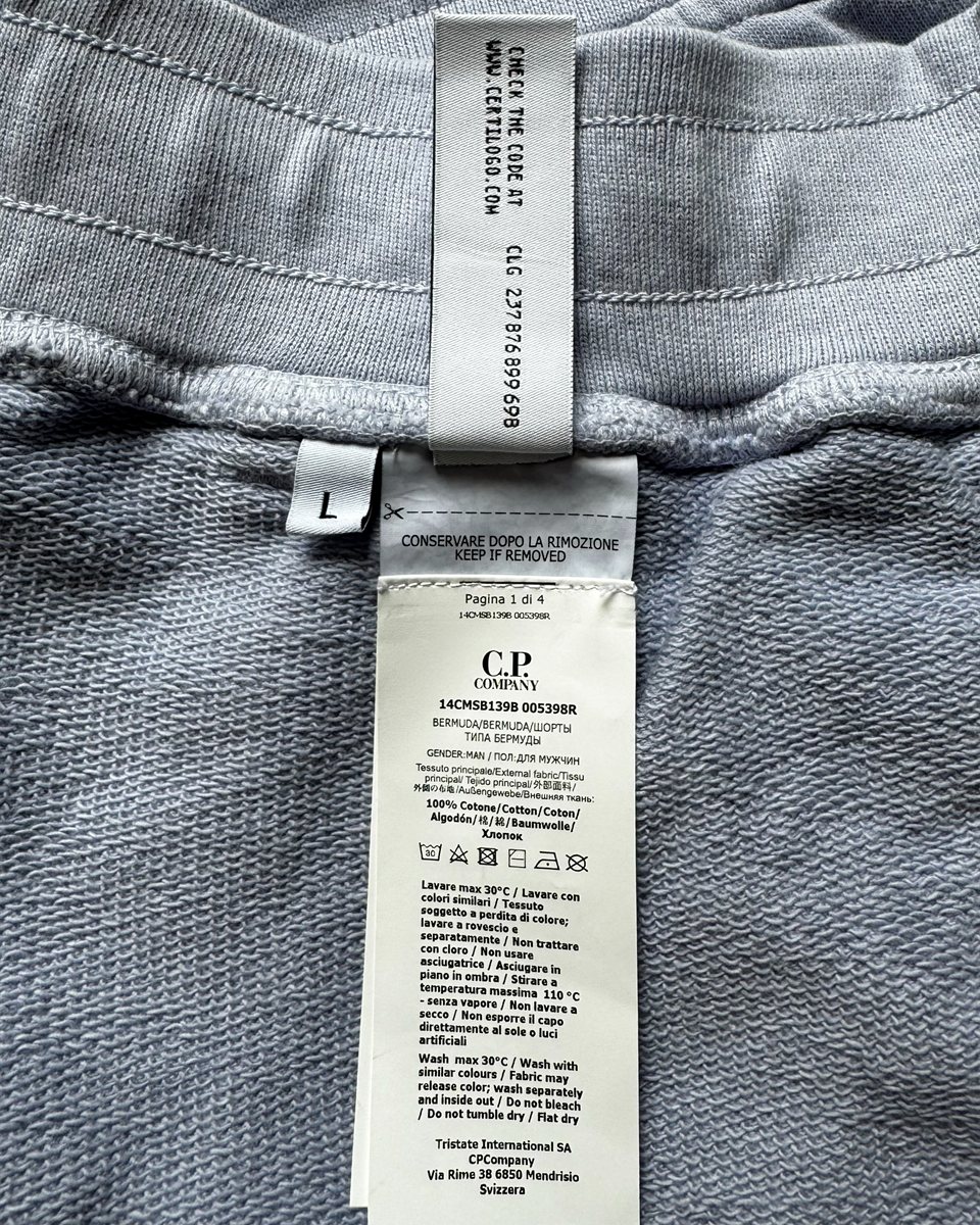 C.P. Company Fleece Sweat Shorts — photo 7 sur 7