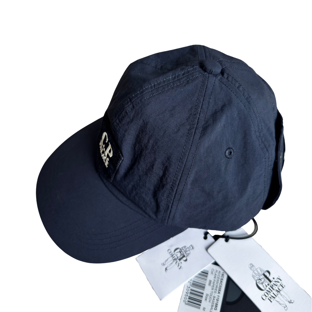 C.P. Company x Palace PALACE X C.P. COMPANY NAVY GOGGLE CAP — photo 2 sur 5